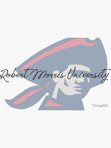 "Robert Morris University " Sticker by Titangal22 | Redbubble