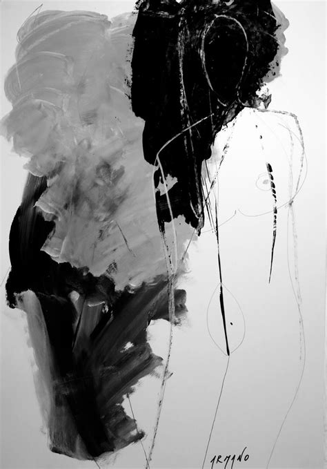 Achromatic warrior Painting by Armano Jericevic | Saatchi Art