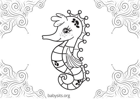 Coloring Pages Of Sea Animals Printable