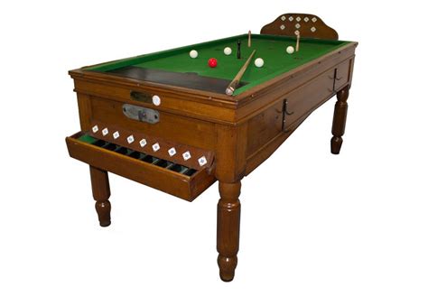 Mahogany Bar Billiard Table