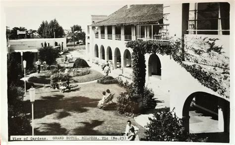 Grand Hotel in Mildura, Victoria - circa 1950 - a photo on Flickriver