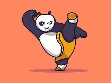 Kung Fu Panda by Designary World on Dribbble