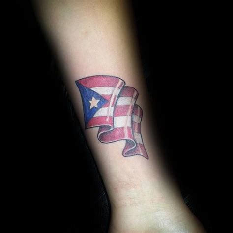 50 Cool Puerto Rican Flag Tattoo Ideas for Men [2024 Guide] | Flag ...