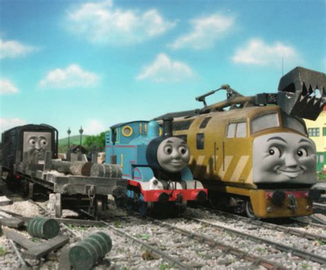 Diesel, Thomas and Diesel 10 working together by Jack1set2 on DeviantArt