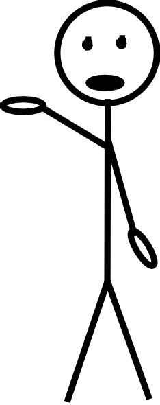 Stick Figure Raising Hand transparent PNG - StickPNG