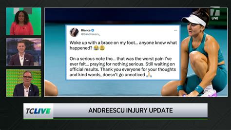 Bianca Andreescu Injury Update | Tennis Channel Live | Tennis.com