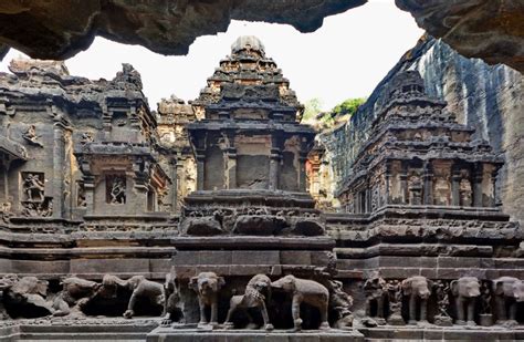 Is The Kailasa Temple In Ellora, India, Built Off A Single Rock ...