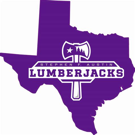 StickerTalk Officially Licensed SFA Texas Lumberjacks Sticker, 5 inches ...