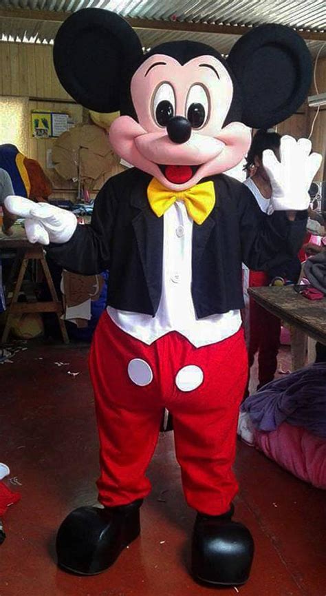 Mickey Mouse Mascot Costume Adult Cartoon Character Costume | Etsy