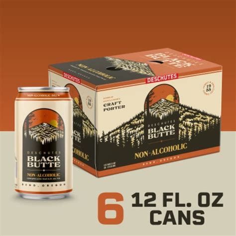 Deschutes Brewery® Black Butte Non-Alcoholic Porter Craft Beer, 6 cans ...