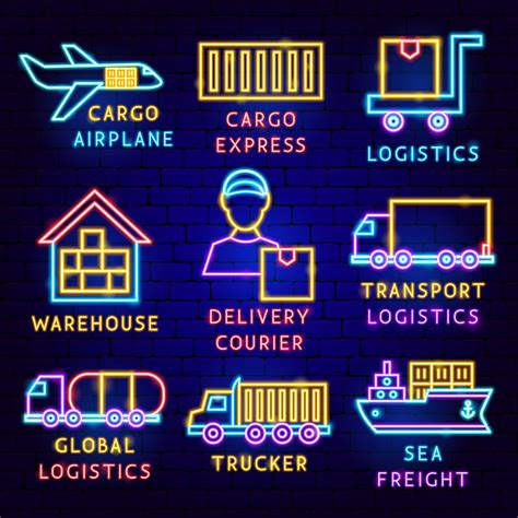 Cargo Label Set 4780671 Vector Art at Vecteezy