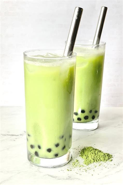 Matcha Milk Tea Recipe - Daily Tea Time