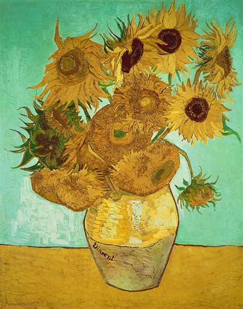 Sunflowers by Vincent Van Gogh