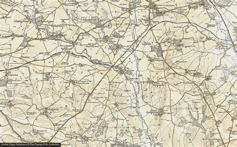 Historic Ordnance Survey Map of Bourton-on-the-Water, 1898-1899