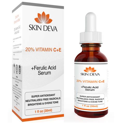 20% VITAMIN C E FERULIC ACID SERUM – Skin Deva Middle East