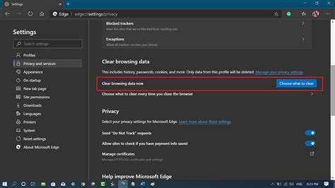 How To Clear Browsing Data Cache Cookies In Edge Chromium | itechguides