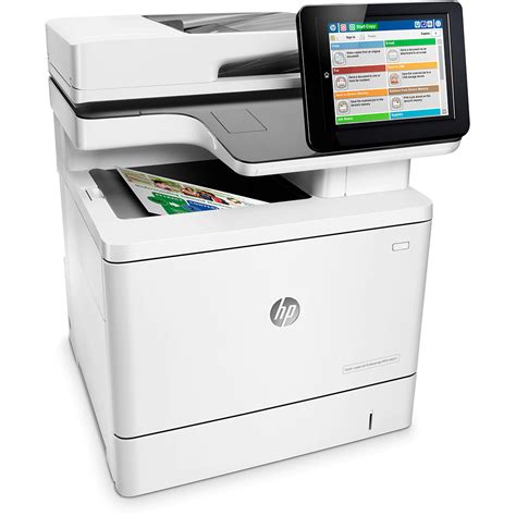 HP MFP M577dn Color LaserJet Enterprise Multifunction Laser Printer ...