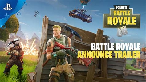 Fortnite – Battle Royale Announce Trailer | PS4 - YouTube