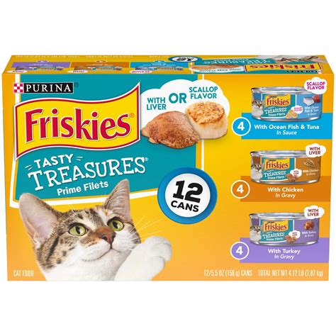 Purina Friskies Tasty Treasures Assorted Flavors Cat Food - Shop Cats ...