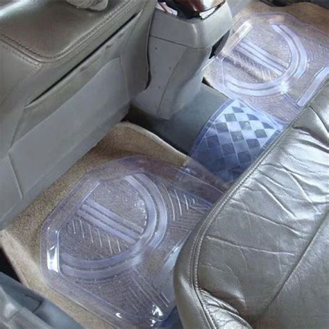 Ordinary Pvc Rain Prevent Dirty Car Mats Pad Carpet Car Plastic ...