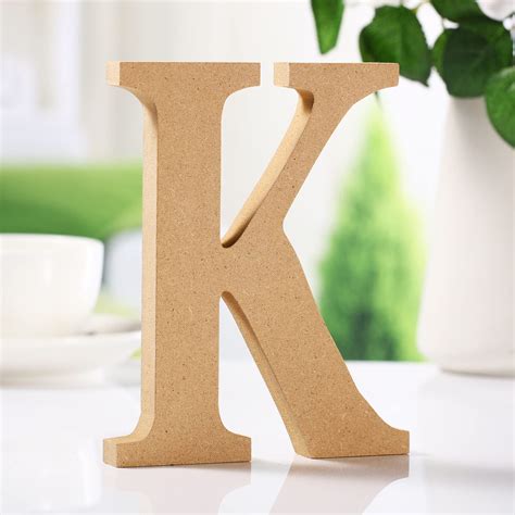 Buy Decorative Hanging Alphabet Letters Wooden Letters for Wall Decor ...