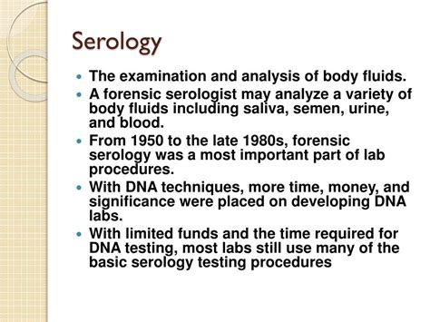 PPT - Serology PowerPoint Presentation, free download - ID:2526794