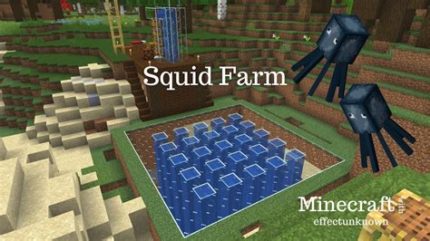 Minecraft #35 - Squid Farm - YouTube