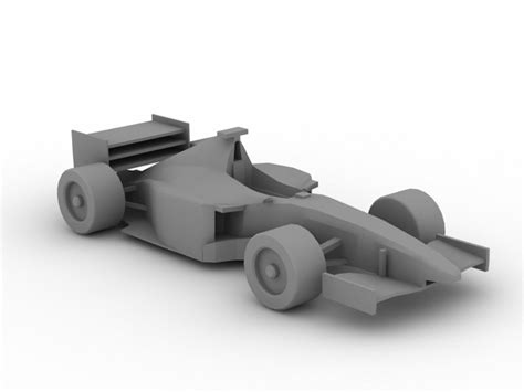 Formula 1 Car 3d model Maya,Object files free download - modeling 44151 ...