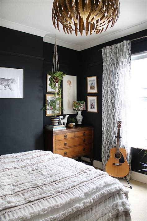 Who Needs an LBD When You Have These 15 Black Bedroom Ideas | Hunker