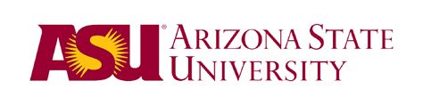 Arizona State University Logo Horizontal transparent PNG - StickPNG