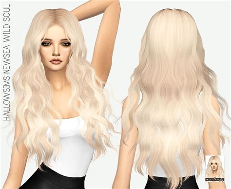 Sims 4 long wavy hair cc - sopcounter