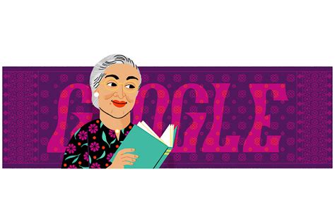 Google Doodle Honours Azah Aziz: The Renowned Journalist, Women's ...