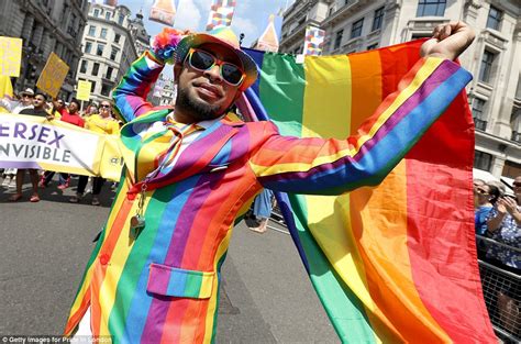 London PRIDE! Capital bursts with rainbow colours | Daily Mail Online