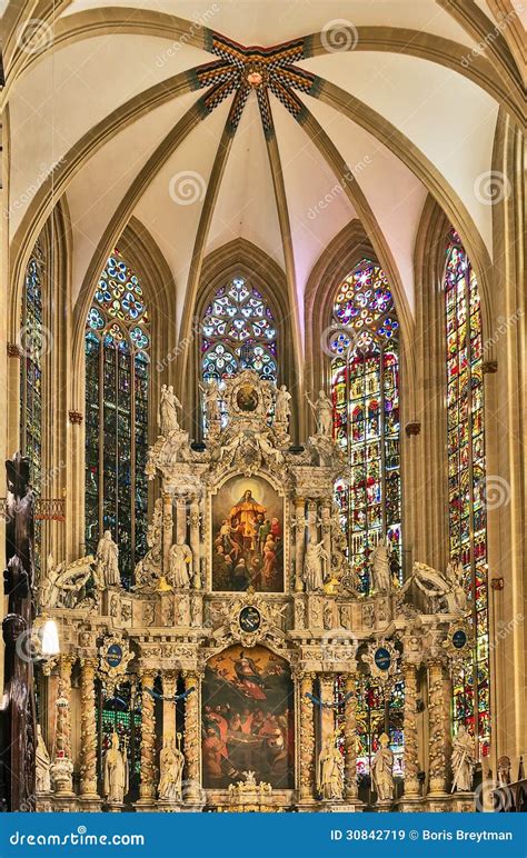 Erfurt Cathedral, Germany stock image. Image of tourism - 30842719