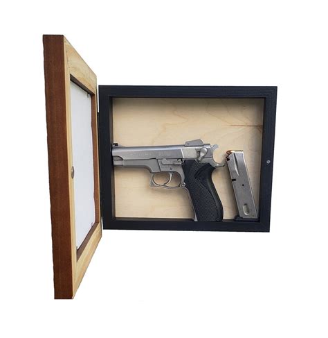 Custom Hidden Gun Safe, Personalized Handgun Concealment Picture Frame ...