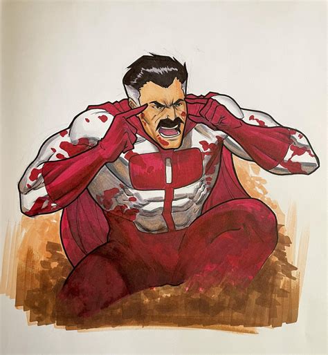 Omni-Man in his iconic pose : r/Invincible