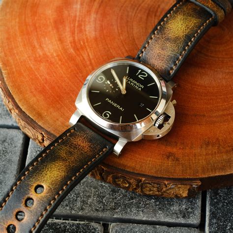 Panerai Leather Strap Panerai Watch Band for Officine Panerai - Etsy