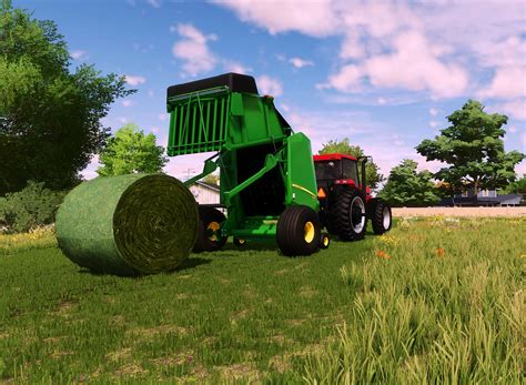 JOHN DEERE 560M BALER V1.0 – FS22 mod