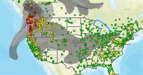 Washington Department of Ecology: Smoke chokes Washington - air quality ...