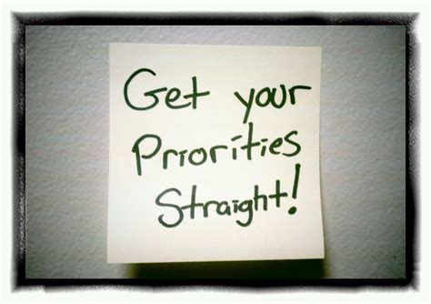 Quotes About Setting Priorities. QuotesGram