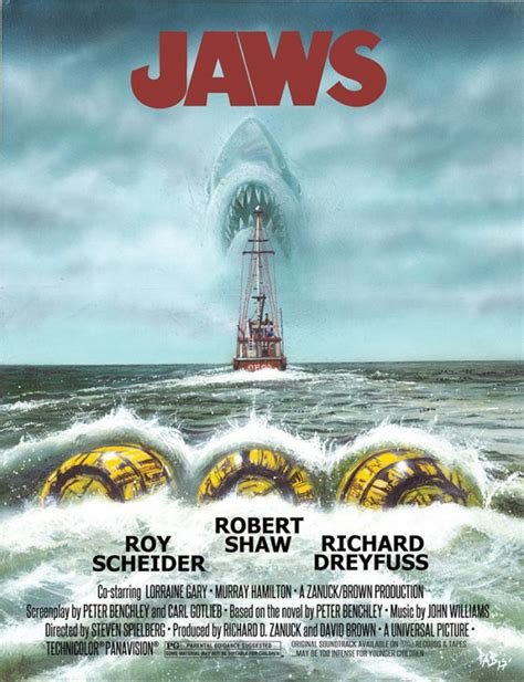 Jaws (1975) movie posters