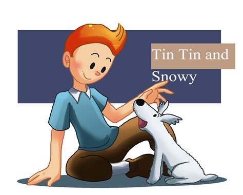 tintin and snowy by pink-ninja on DeviantArt