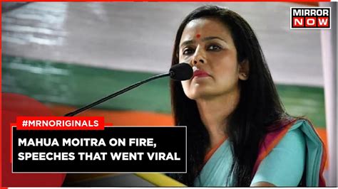 Mahua Moitra Expelled | Mahua's Fiery Parliament Speeches That Went ...