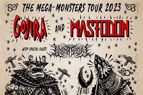 Mastodon and Gojira Announce “Mega-Monsters Tour” – No Treble