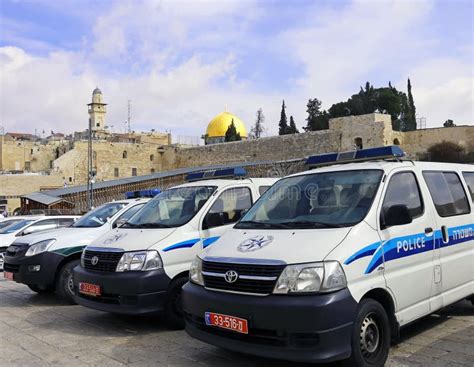 Israeli Police Vehicles editorial stock photo. Image of service - 61372658