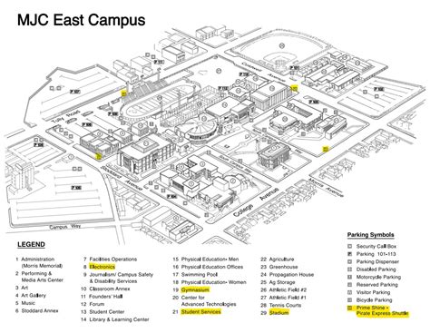 Maps and Parking - MJC