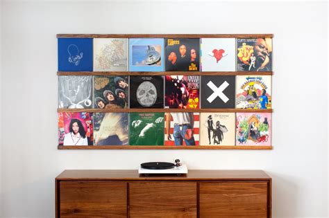 Vinyl Record Storage Shelf | Wall Mounted Record Holder | Record Ledge ...