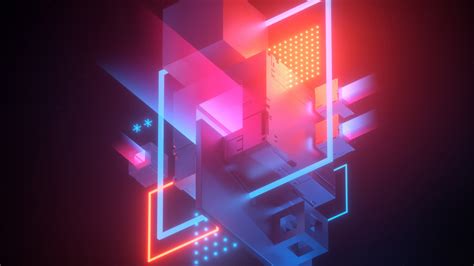 3D 4k Neon Wallpapers - Wallpaper Cave