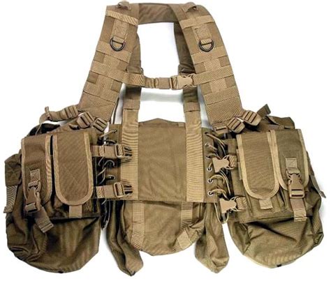 Devgru Navy Seal NSW LB 1195J Tactical Chest Rig H Harness Vest Coyote ...