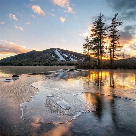 Bridgton, Maine | Maine photography, Maine, Sunset